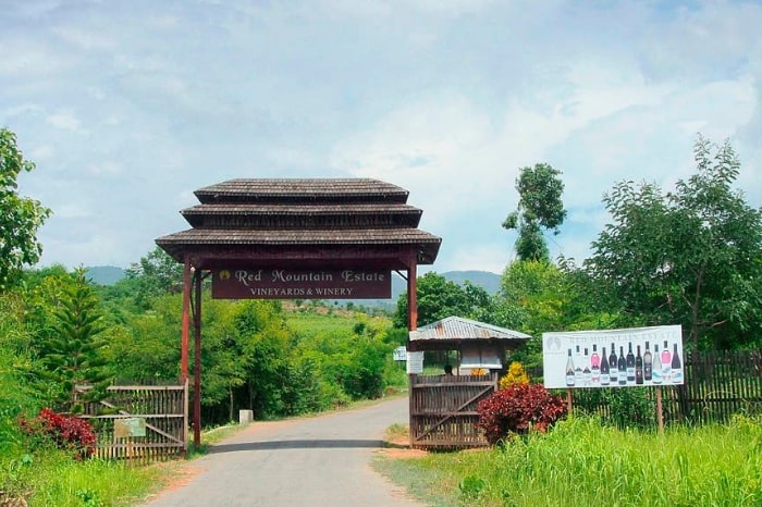 Unusual winemaking areas - Burma's Red Mountain Winery