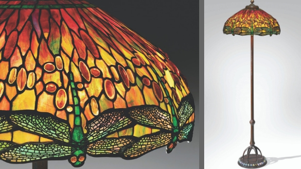 Light Fantastic: Tiff Bidding for Tiffany’s Dragonfly Floor Lamp