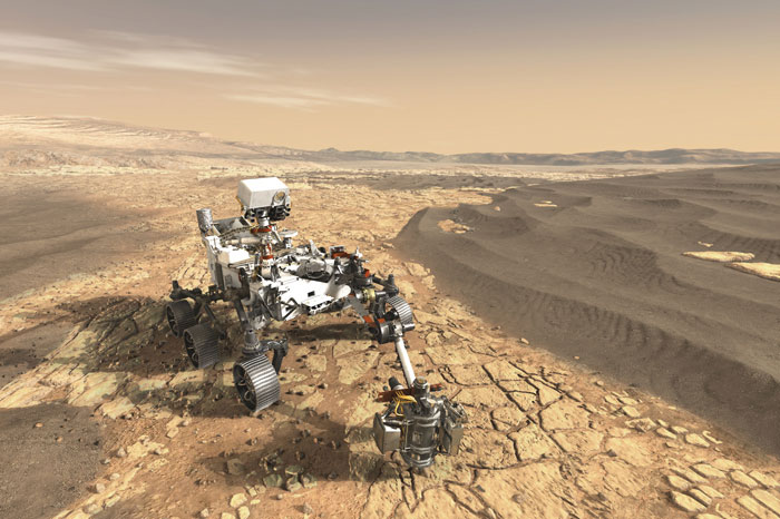 Space colonisation Mars 2020 rover