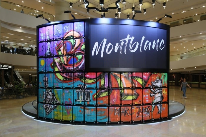 Montblanc Travel Pop-up Store Marc Jung artwork