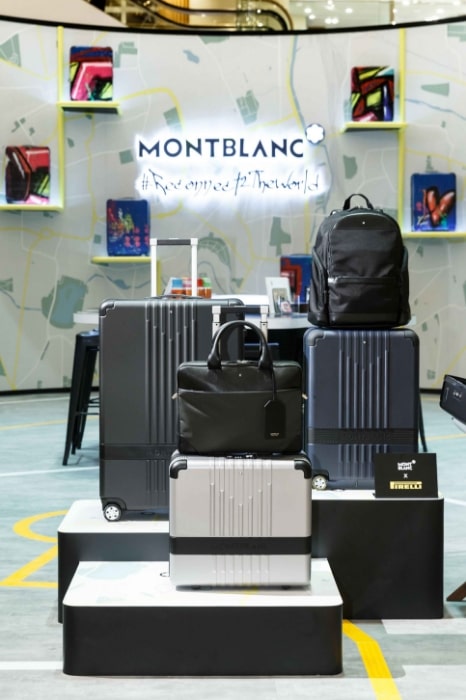 Montblanc Travel Pop-up Store travel accessories