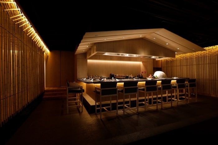 Ta-ke Japanese restaurant interiors
