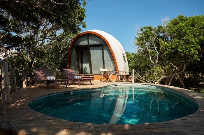 Wild Coast Tented Lodge Cocoon Tent