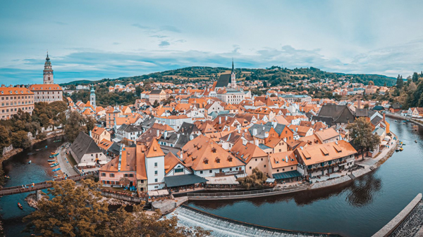 gafencu travel Reality Czech The unspoilt medieval town of Český Krumlov in the Czech Republic cover