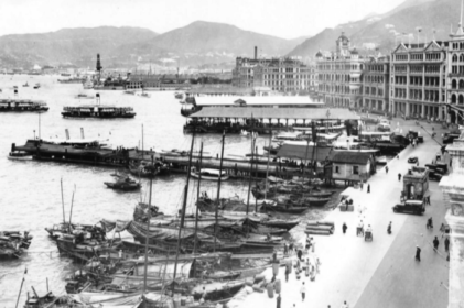 City of the Sea Hong Kong's Changing Coastline gafencu_des voeux before