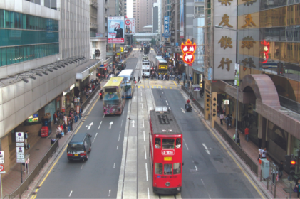 City of the Sea Hong Kong's Changing Coastline gafencu_des voeux road after