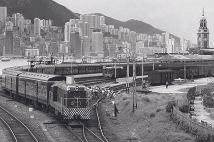 City of the Sea Hong Kong's Changing Coastline gafencu_star ferry tsim sha tsui ferry pier clock tower before