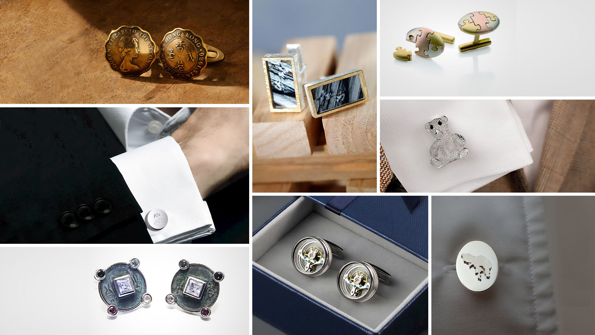 Twist at The Wrist: More than any off-the-cuff remark, customised cufflinks speak volumes about your sense of style